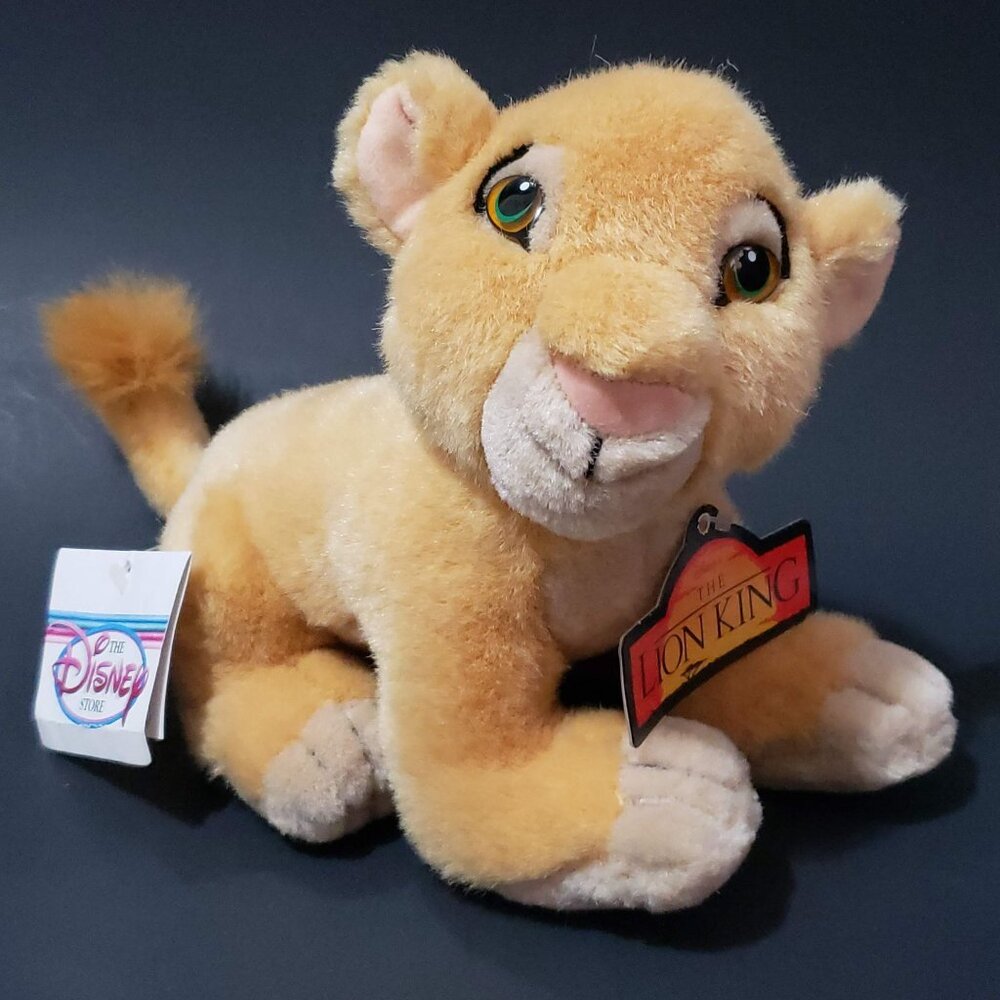 The Lion King Nala Cub Plush Stuffed Animal Soft Toy Disney Store Vintage